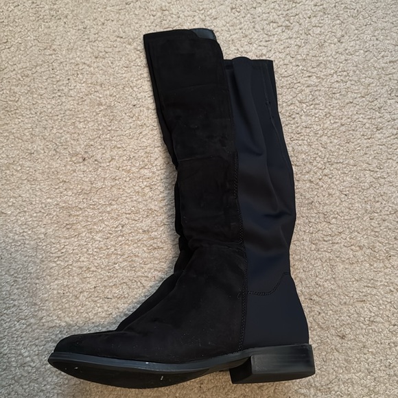 Rampage Izo Faux Suede Boots Size 10 Color Black - Picture 2 of 13